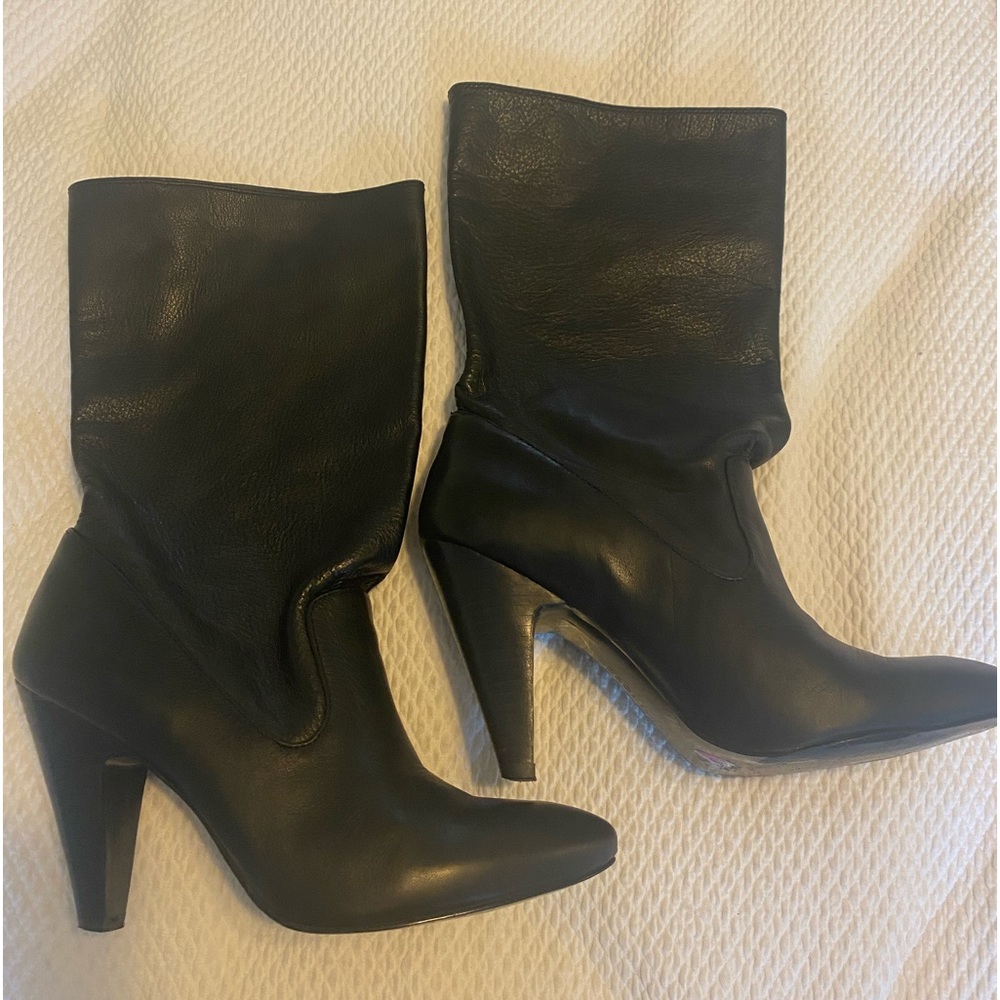 BCBGeneration Malita Slouch Calf Leather Boots